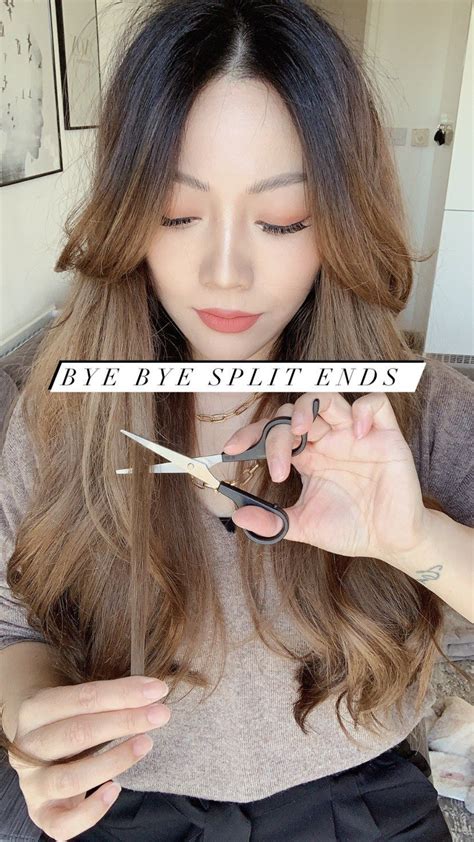 Stylesuzi On Instagram How I Trim My Split Ends At Home Using A