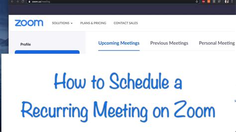 How To Schedule Zoom Meeting Kdaprimo