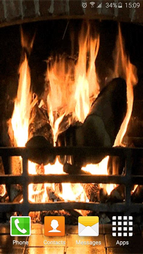 Fireplace Sound Live Wallpaper For Android Apk Download