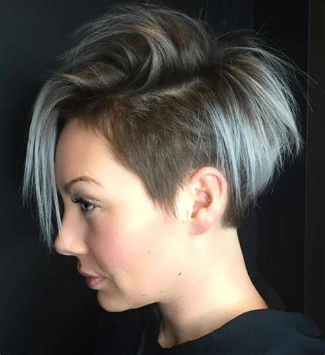 Undercut Short Pixie Hairstyles For Ladies 2018 2019 Hairstyles