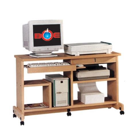 40'' h x 24'' w x 16'' d. Wooden Computer Desk Trolley at Rs 2500/piece | Compact ...
