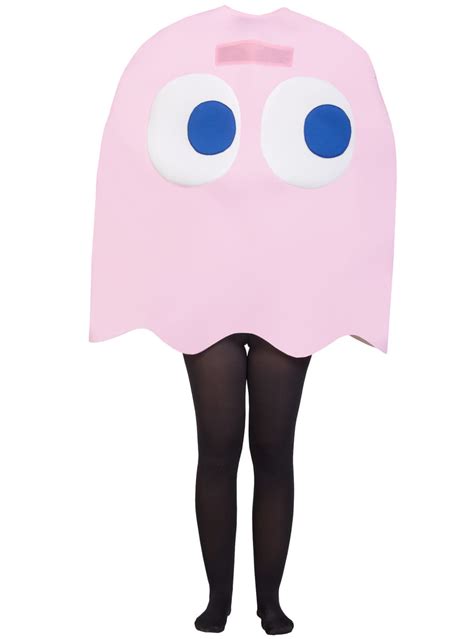 Pinky The Ghost Pac Man Costume For Kids Express Delivery Funidelia