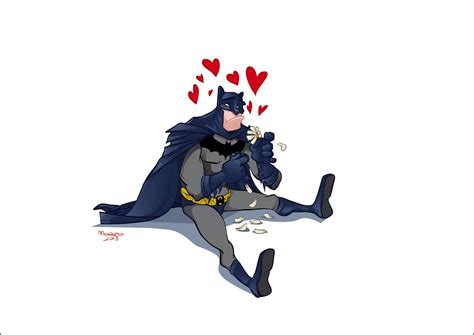 Sonia Moruno Batman Love Color