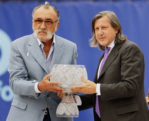 Ion țiriac, also known as the 'brașov bulldozer' is a romanian businessman and former professional tennis and ice hockey player. Tiriac won't hand out Madrid Open trophies - Sports ...