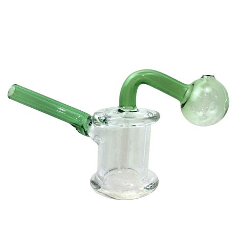 Inch Small Cylinder Color Oil Burner Bubbler Water Pipe