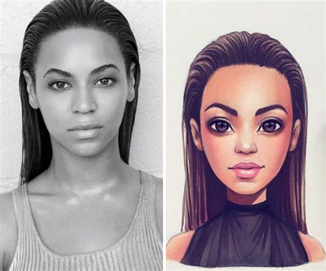 Celebrities Turned Into Cute Cartoon Characters By Russian