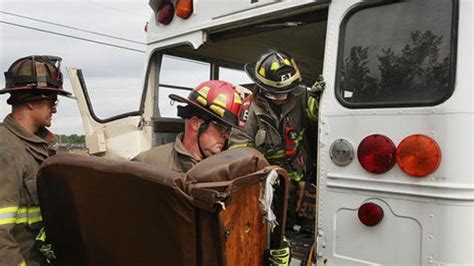Ymca Donates School Buses To Help Fire Dept Training