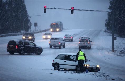 Seattle Weather Massive Snowstorm Strikes Northwest Pacific Region