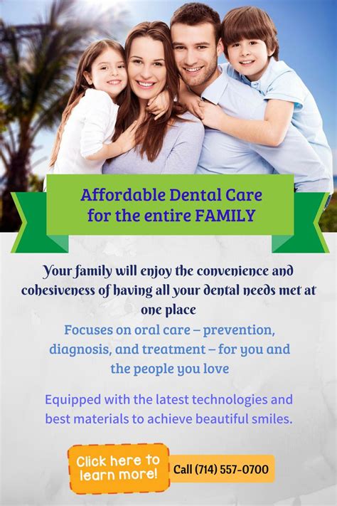 Plans typically cover preventive and basic dental care. Affordable, top-quality dental care for your family with the latest technologies and best ...