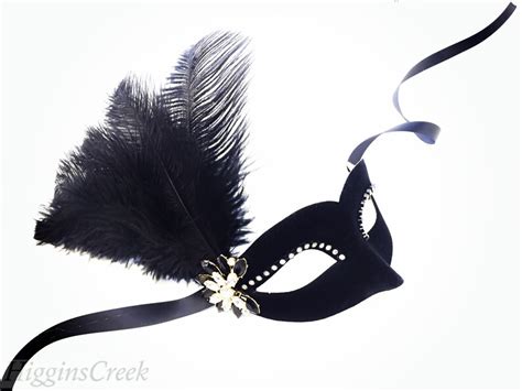 black masquerade mask prom masquerade masks for balls and etsy