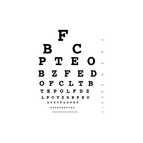 High Quality Snellen Eye Vision Test Chart At Low Price Buy Eye Test
