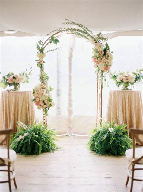 40 Beautiful White Indoor Wedding Ceremony Ideas You Need To Try