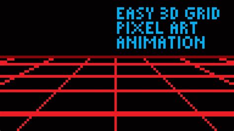 Easy 3d Grid Pixel Art Animation In Photoshop By Pxlflx