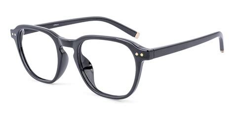 liquice black square eyeglasses frame abbe glasses