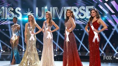 miss universe 2019 top 5 and final question youtube