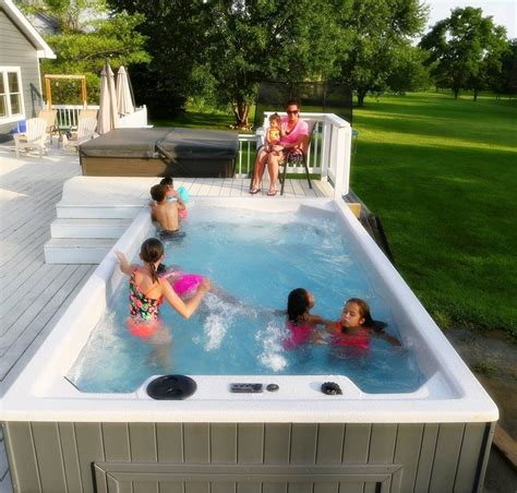 Swim Spas For Sale In 2020 Swimming Pools Backyard Pool Landscaping Small Backyard Pools