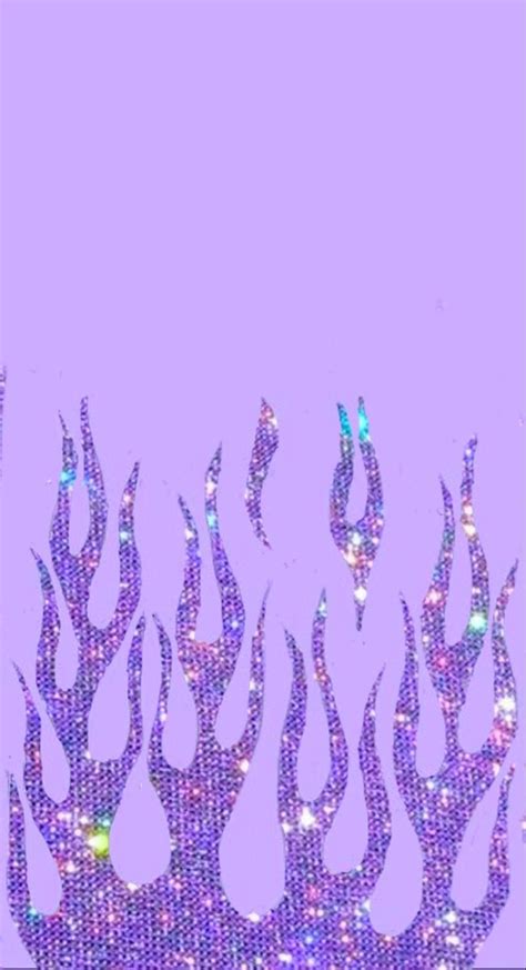 Purple Glitter Flame In 2020 Purple Wallpaper Iphone Photo Wall Collage Edgy Wallpaper