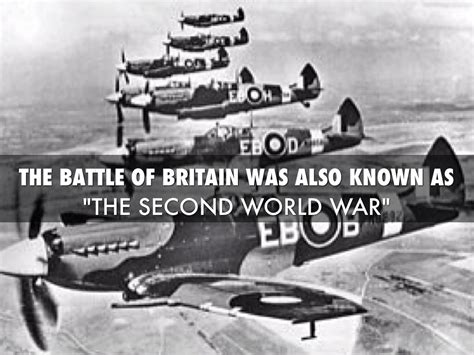The Battle Of Britain By Dalton Wertz