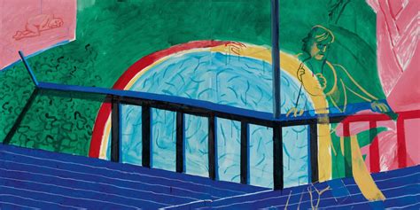 David Hockneys Self Portrait On The Terrace Could Fetch 12 Million