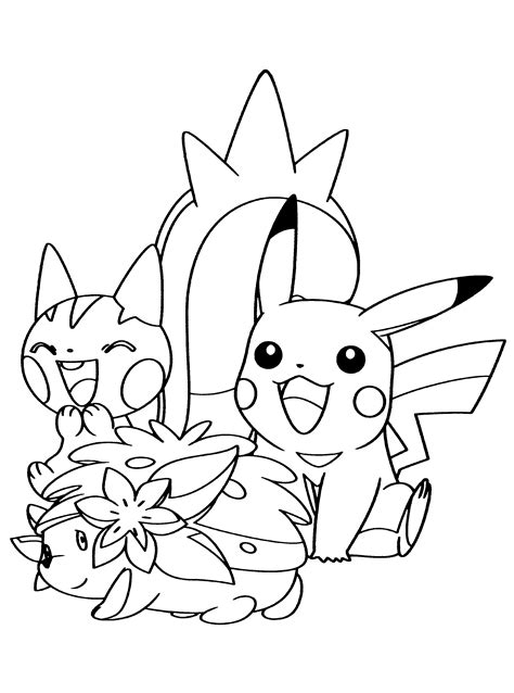 Coloring Page Pokemon Coloring Pages 55 Pokemon Coloring Pages