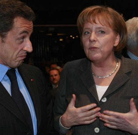 Merkel Und Sarkozy Auf Der Cebit Bilder And Fotos Welt