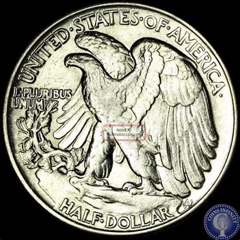 1943 P Unc Silver Walking Liberty Half Dollar 308