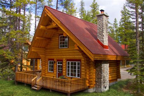 Luxury Log Cabin Resort Alpine Village Jasper Alberta