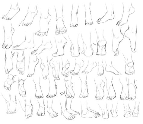 Feet Study By Naviira On Deviantart
