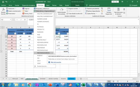 La Función De Redondear Números En Excel