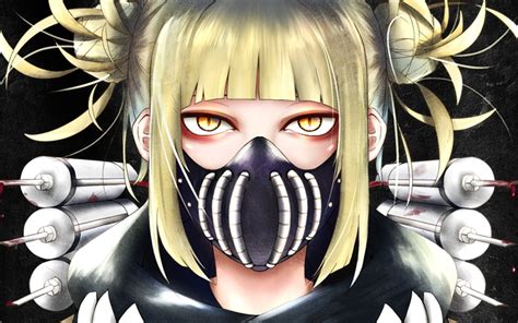 Download Wallpapers Himiko Toga Girl In Mask Female Villain My Hero