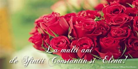 În ziua sf constantin și elena este bine să nu se lucreze, pentru că holdele și strugurii să nu fie distruși, iar până in 21 mai trebuie să fie semănate porumbul, ovazul și meiul, potrivit tradiției populare. Felicitari de Sfintii Constantin si Elena - La multi ani ...