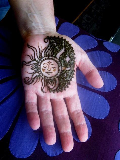 You can make henna designing as your hobby during your free time. IMG_0909 | Sun henna tattoo, Henna hand tattoo, Tattoos ...