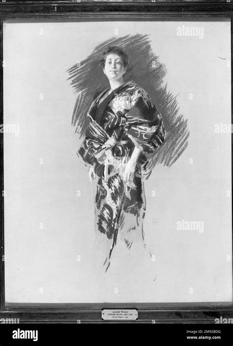 Woman In A Japanese Costume Robert Frederick Blum American 1857 1903 Woman In A Japanese