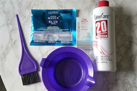 If your hair is dyed black, you will need a hair dye remover kit, and a color correction kit. Everything you need to bleach your hair, for only about ...