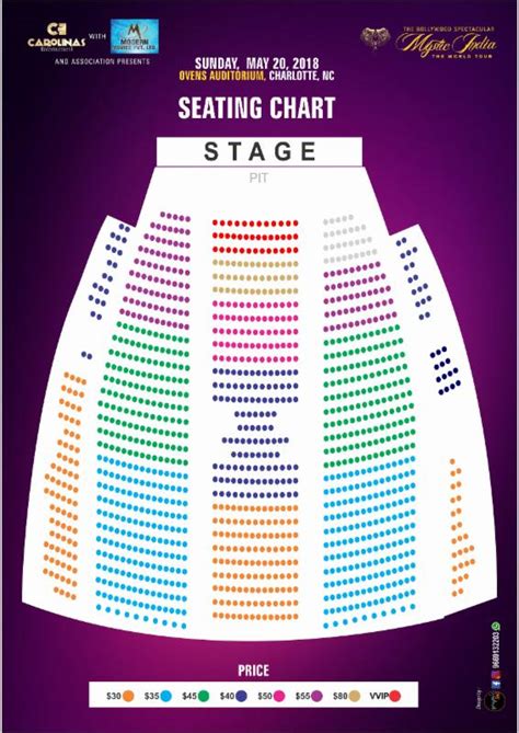 Ovens Auditorium Seating Chart A Visual Reference Of Charts Chart Master