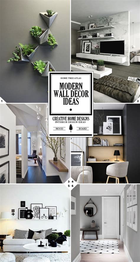 Simple Yet Stylish Modern Wall Decor Ideas Home Tree Atlas