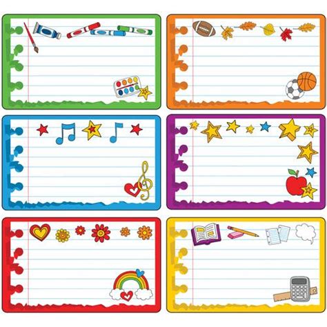 Search Results For Notebook Name Tag For School School Labels