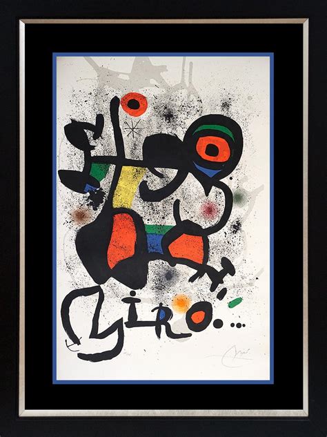 Sold Price Joan Miro Original Lithograph Limited Edition April 6