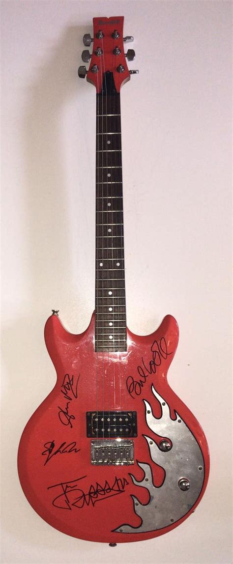 The Sex Pistols Fully Signed Ibanez Electric Guitar Certifie
