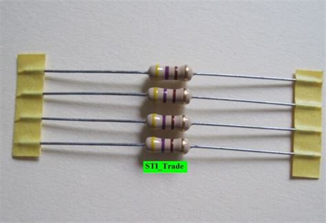 4x 470 Ohm Resistor To Power Bypassed Or Secondary Alternator Ebay
