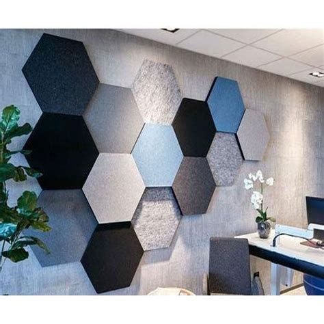 Hexagon Acoustic Panel Polyester Acoustic Panels For Sale