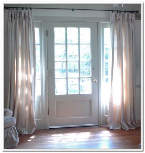 12 Front Door Curtains Ideas As An Elements Of Decoration