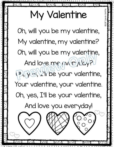 44 Awesome Valentines Poems For Kids Poems Ideas