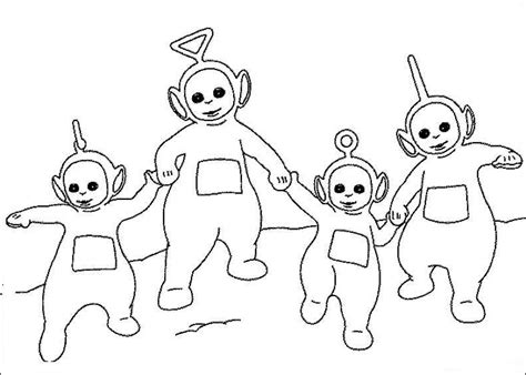 New Teletubbies Coloring Pages To Kids