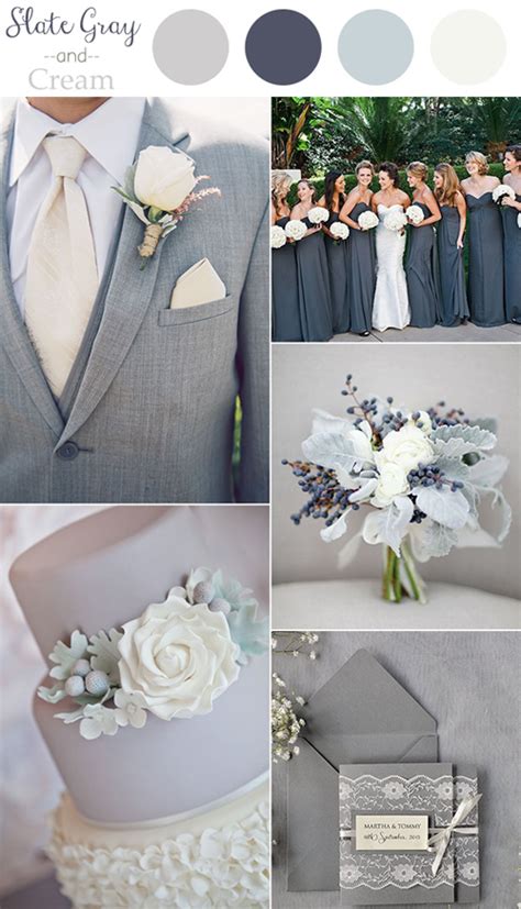 10 Wedding Color Combination Ideas