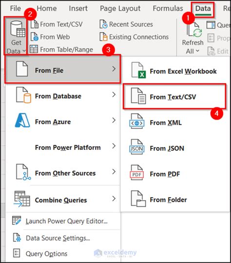 How To Open Large Csv Files In Excel 2 Easy Methods