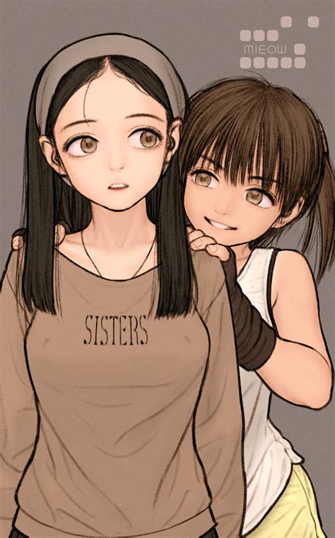Kamimura Chika And Kamimura Haruka Sisters ~natsu No Saigo No Hi~ Drawn By Rustle Betabooru