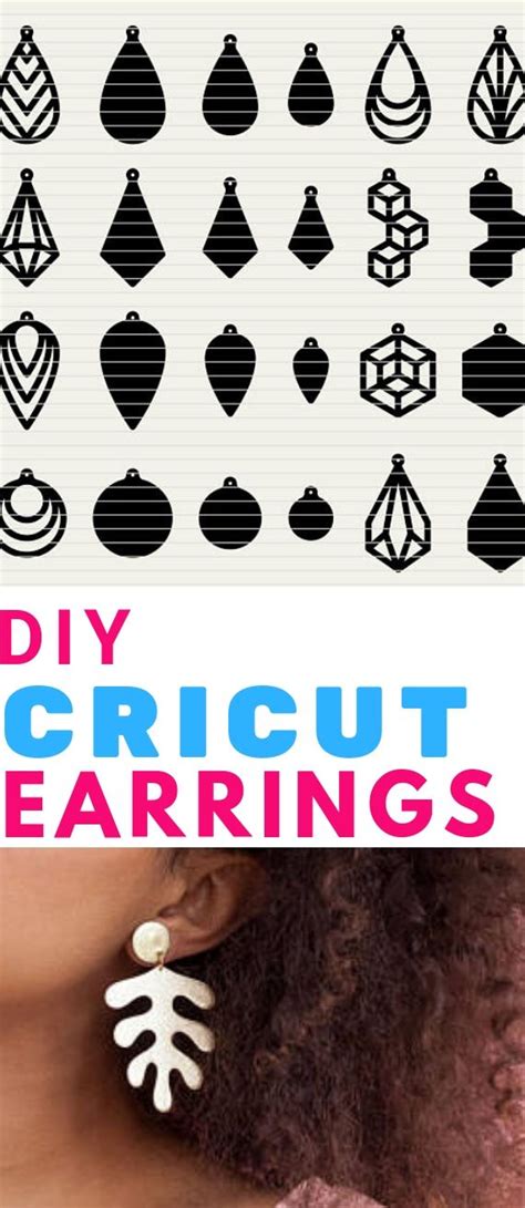 Diy Cricut Faux Leather Earrings Easy Jewelry Leather Earrings Diy