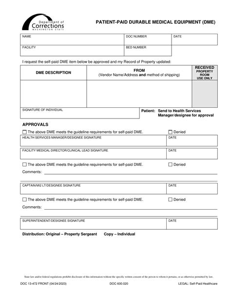 Form Doc13 472 Download Printable Pdf Or Fill Online Patient Paid