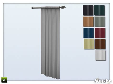 These Curtains Are Recolors Made By Mutsketsr Found In Tsr Category